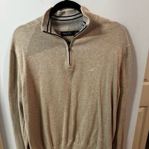 Nautical Quarter-Zip Sweater!